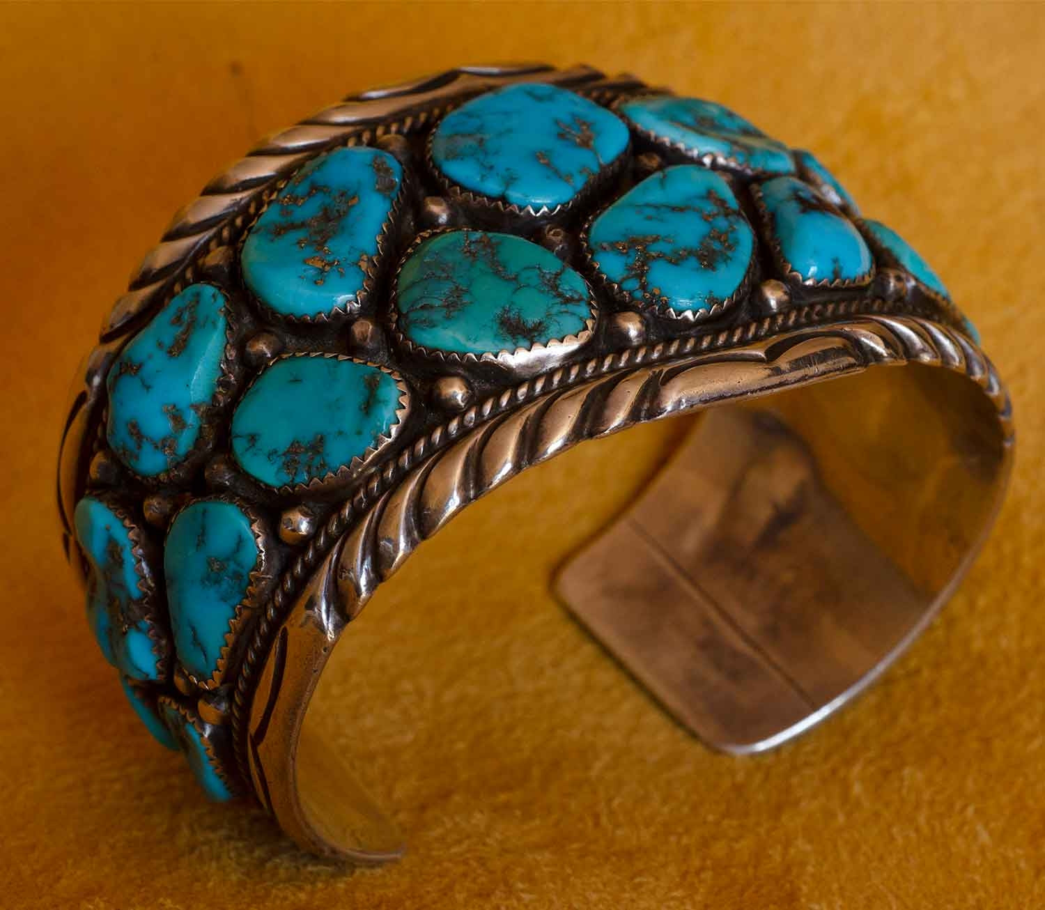Roanhorse  Morenci Turquoise Bracelet